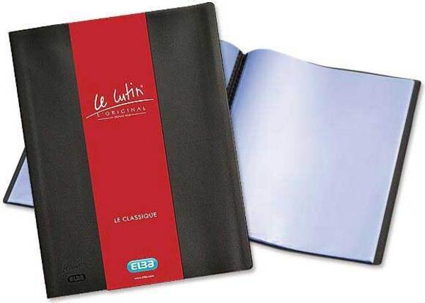 1 Protège-documents OXFORD Le Lutin Classique A4 - 100 poches - noir