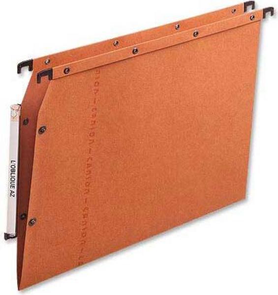 1 Boite de 25 Dossiers suspendus armoires L'OBLIQUE AZV kraft - orange - Fond V