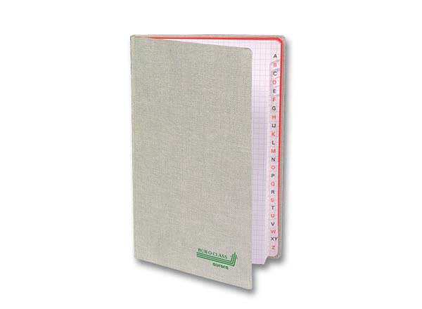 1 Répertoire toilé fil 14x22 cm, 5x5, 192 pages
