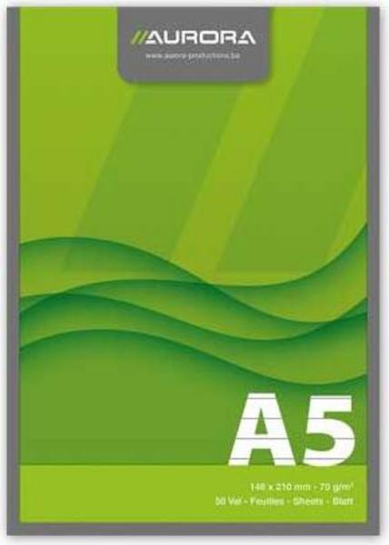1 Bloc de correspondance 70g, A5, ligné,50 feuilles