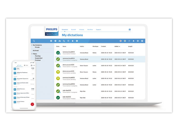 1 Philips SpeechLive Advanced Business Abonnement 12 mois
