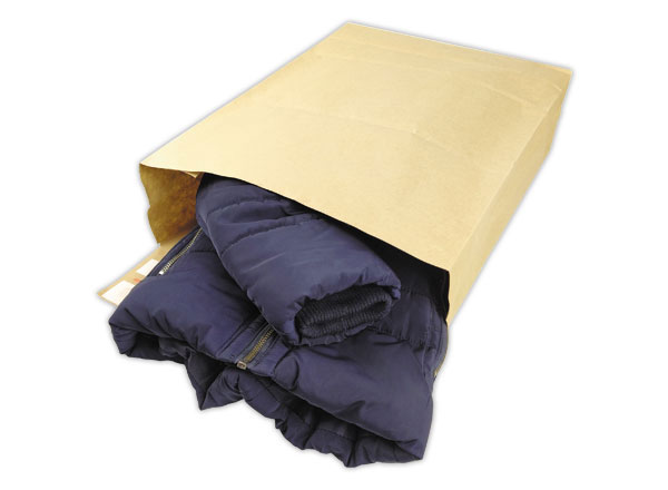 1 Boite de 200 pochettes réutilisables kraft 350x450x120 120g