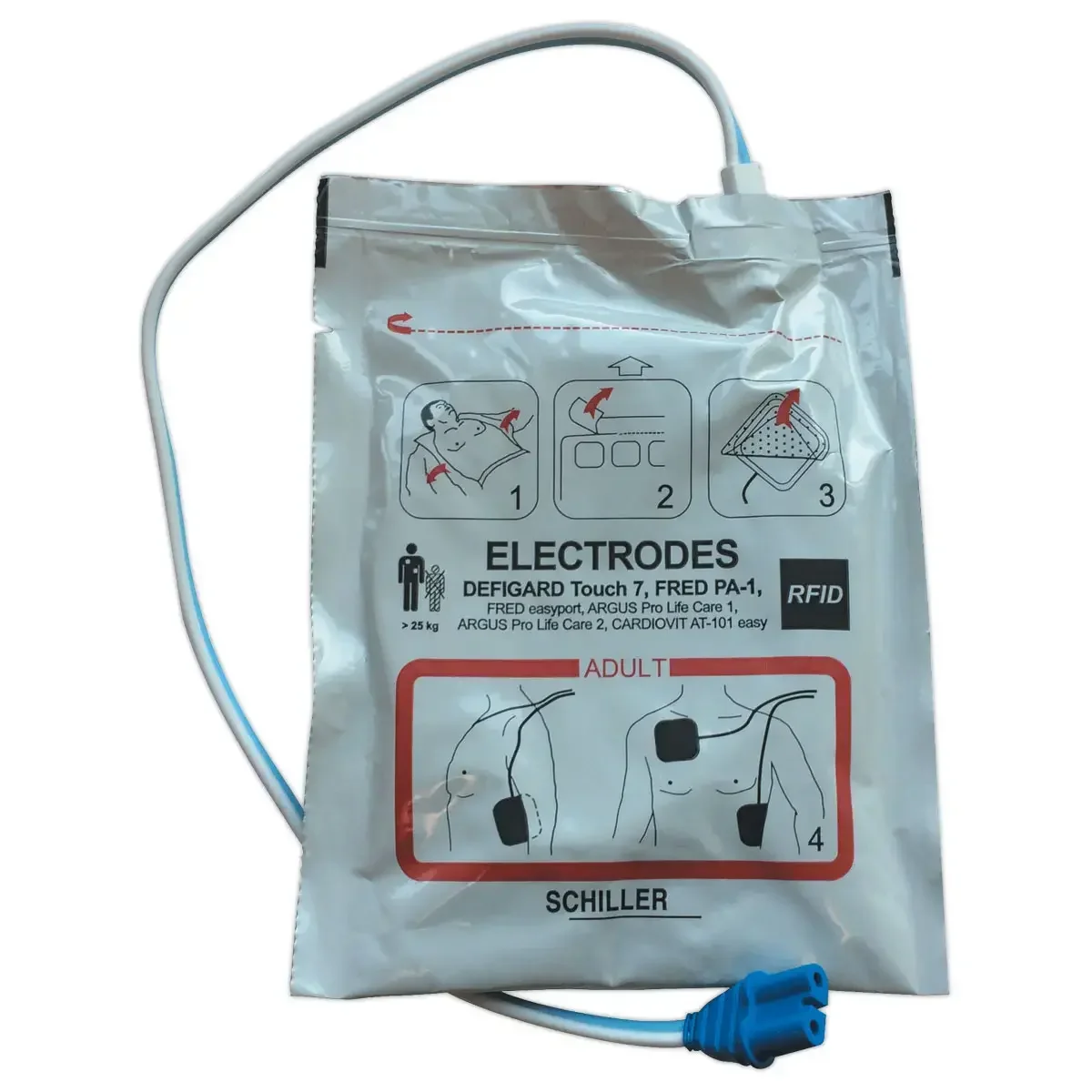 1 Pack défibrillateur Fred PA-1 intérieur