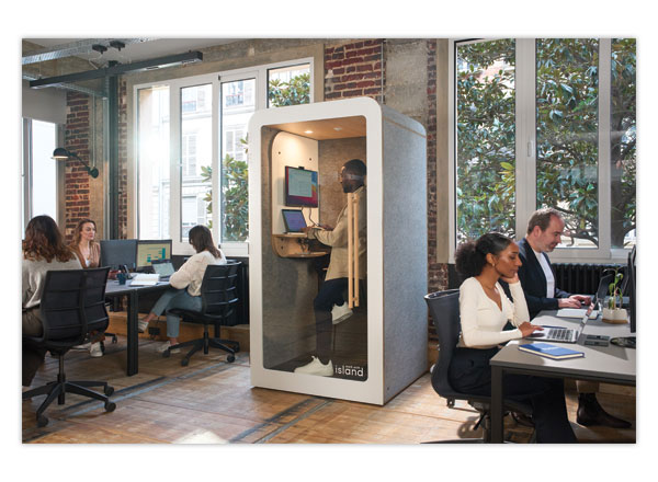 1 Pack visio pour cabine acoustique 1 personne