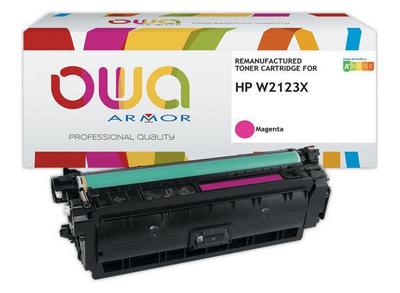 1 Toner OWA équivalent HP W2123X Magenta