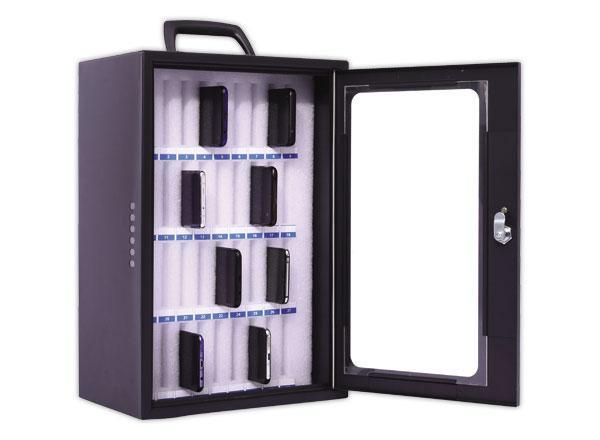 1 Armoire de rangement pour 36 téléphones