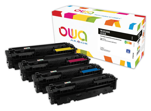 1 HP W2033A (Without toner management) -toner remanufacturé OWA - Magen