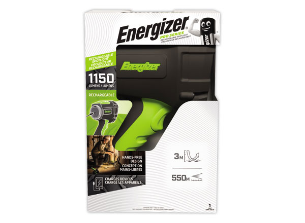 1 Projecteur rechargeable Energizer 1150lumens