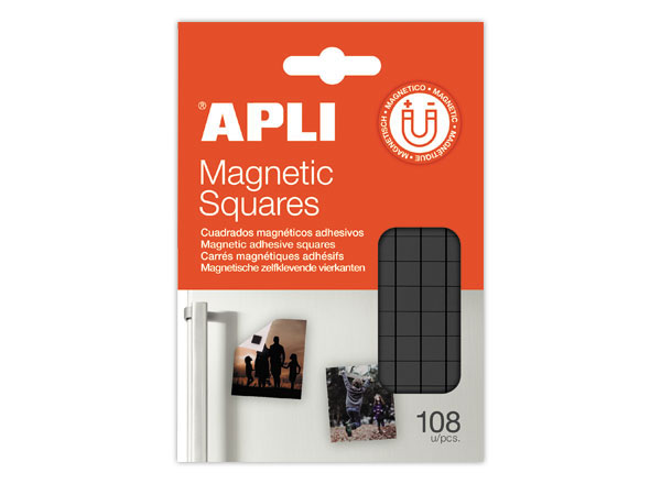1 Carré magnétiques adhésifs