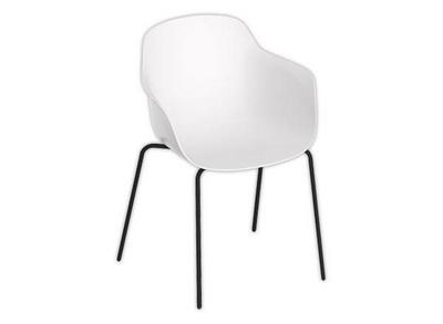 1 Fauteuil WEEKLY métal blanc monté