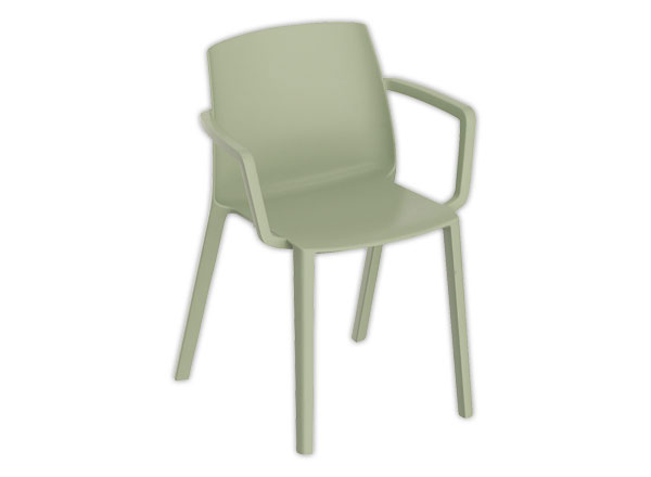 1 Fauteuil PEPS  intérieur/extérieur vert