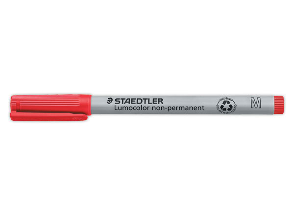 1 Feutre Lumocolor® non-permanent 315  pointe moyenne 1 mm rouge
