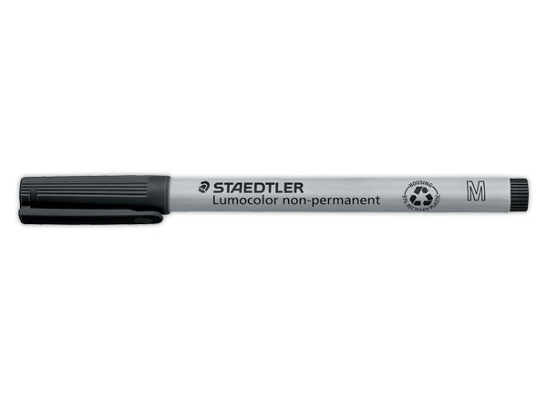 1 Feutre Lumocolor® non-permanent 315  pointe moyenne 1 mm noir