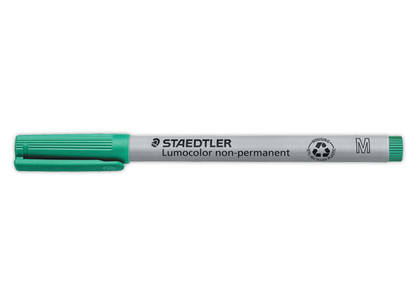 1 Feutre Lumocolor® non-permanent 315  pointe moyenne 1 mm vert