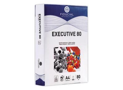 1 Carton de 5 Ramettes de 500 feuilles de papier blanc A4 80g EXECUTIVE 80 FIDUCIAL