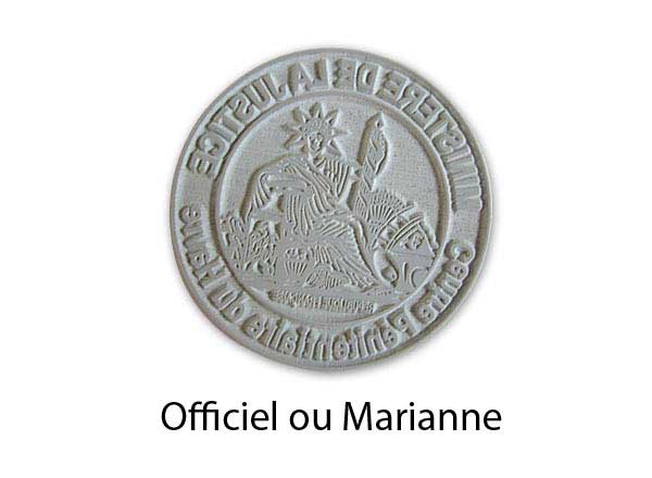 1 Option Officiel ou Marianne