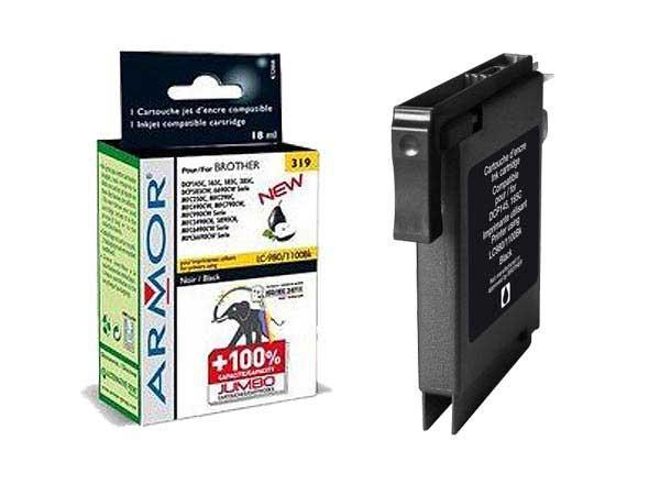 1 Cartouche ARMOR équiv. Brother LC980 1100 noire