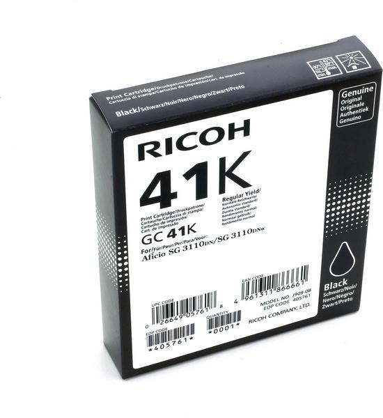 Ricoh 405761 cartouche d'encre 1 pièce(s) Original Rendement standard Photo noire