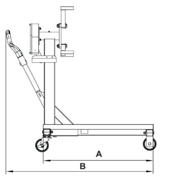 SUPPORT MOTEUR A ENGRENAGE 500kg