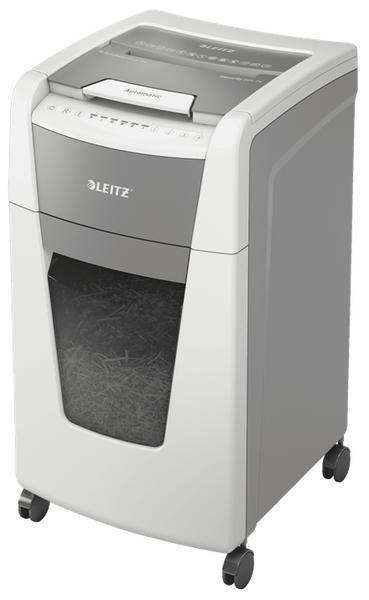Leitz 80150000 destructeur de papier Destruction croisée 22 cm Gris, Blanc