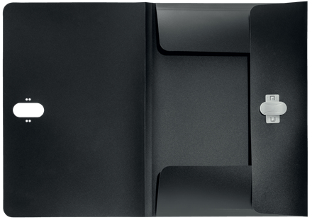 Leitz 46220095 fichier Polypropylène (PP) Noir A4