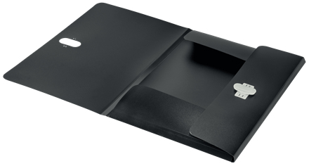 Leitz 46220095 fichier Polypropylène (PP) Noir A4