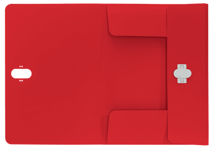 Leitz 46220025 fichier Polypropylène (PP) Rouge A4
