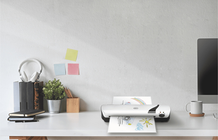 GBC Inspire+ Laminoir à froid/à chaud 250 mm/min Noir, Blanc