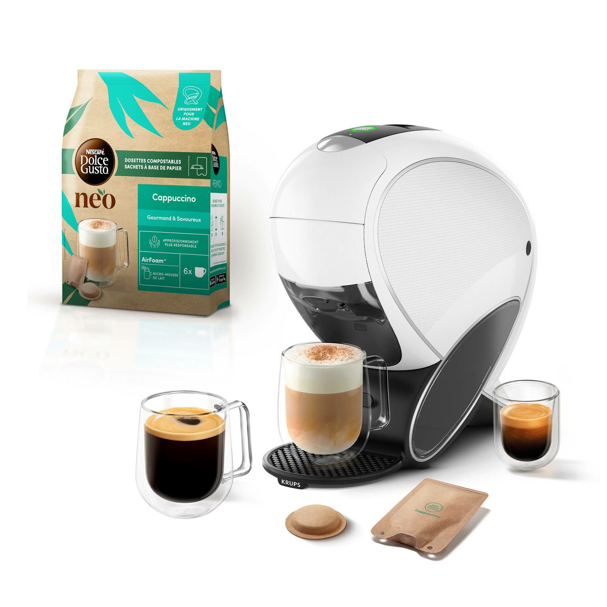 Krups NESCAFÉ DOLCE GUSTO KP8501 Semi-automatique Cafetière à dosette 1,3 L