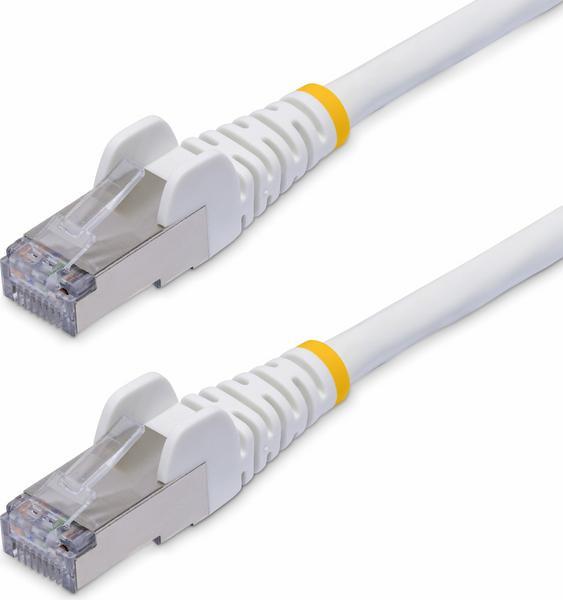 StarTech.com Câble Ethernet CAT8 Blanc de 5m, RJ45 Snagless, 25G/40G, 2000MHz, 100W PoE++, S/FTP, Fil de Cuivre Pur 26AWG, LSZH, Cordon de Raccordement Réseau Blindé avec Serre-Câble, Testé par Fluke Channel