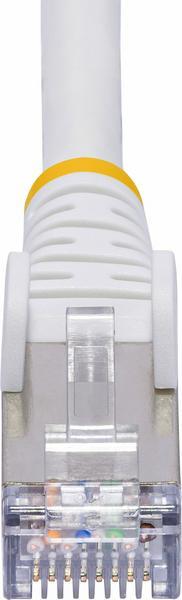 StarTech.com Câble Ethernet CAT8 Blanc de 5m, RJ45 Snagless, 25G/40G, 2000MHz, 100W PoE++, S/FTP, Fil de Cuivre Pur 26AWG, LSZH, Cordon de Raccordement Réseau Blindé avec Serre-Câble, Testé par Fluke Channel