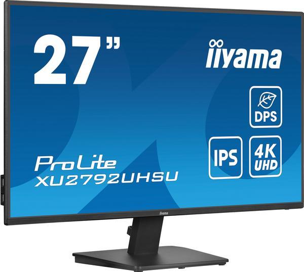iiyama ProLite XU2792UHSU-B6 écran plat de PC 68,6 cm (27") 3840 x 2160 pixels 4K Ultra HD LED Noir