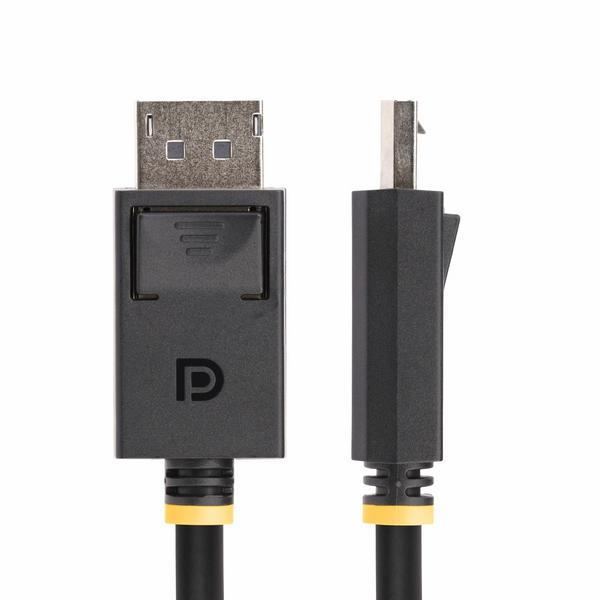 StarTech.com Câble DisplayPort 2.1 de 1m, Câble DisplayPort DP40 Certifié VESA avec UHBR10/HDR/HDCP 2.2, 8K 60Hz/4K 144Hz avec DSC 1.2a, 40Gbps, Câble DP 2.1, Cordon pour Écran/Moniteur UHD, M/M
