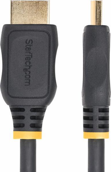 StarTech.com Câble d'Extension HDMI 2.0 de 50 cm, Câble HDMI Haut Débit, 4K 60Hz, Câble d'Extension HDMI Mâle vers Femelle, Adaptateur HDMI M/F