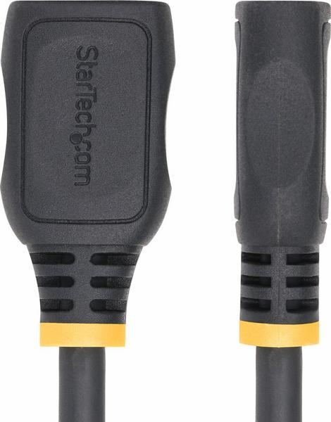 StarTech.com Câble d'Extension HDMI 2.0 de 50 cm, Câble HDMI Haut Débit, 4K 60Hz, Câble d'Extension HDMI Mâle vers Femelle, Adaptateur HDMI M/F