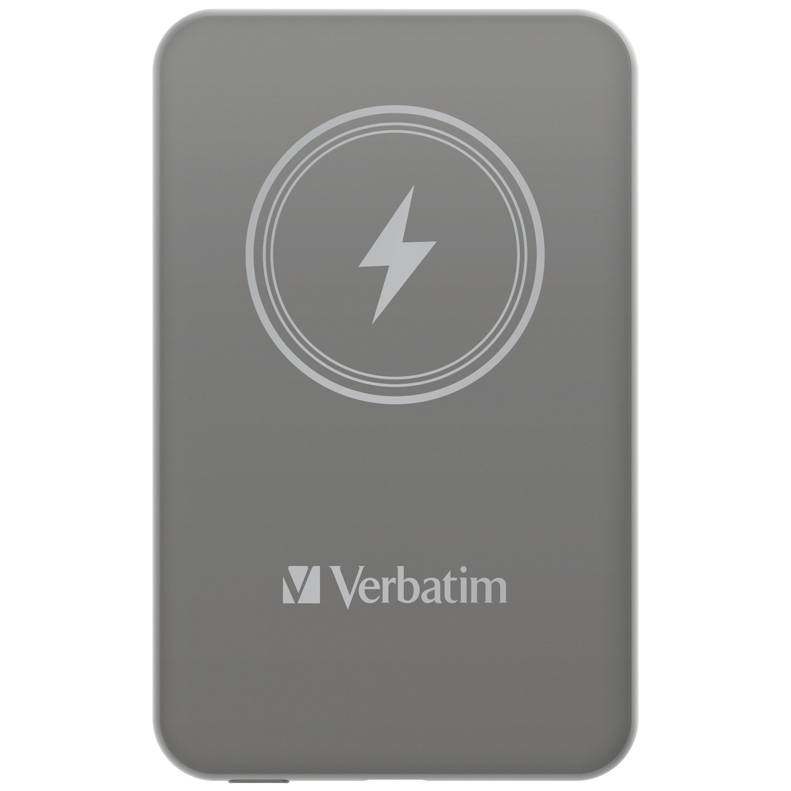 Verbatim Charge 'n' Go Lithium Polymère (LiPo) 5000 mAh Recharge sans fil Gris