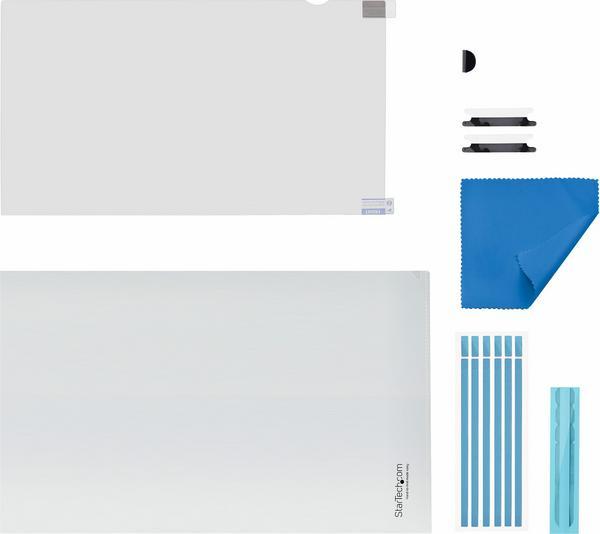 StarTech.com Filtre de Confidentialité pour Écran Tactile 16:9 de 15,6 Pouces, Filtre Antireflet/Anti Lumière Bleue, Protection d'Écran d'Ordinateur Portable, Angle de Vue de +/- 30 Degrés, Rabattable