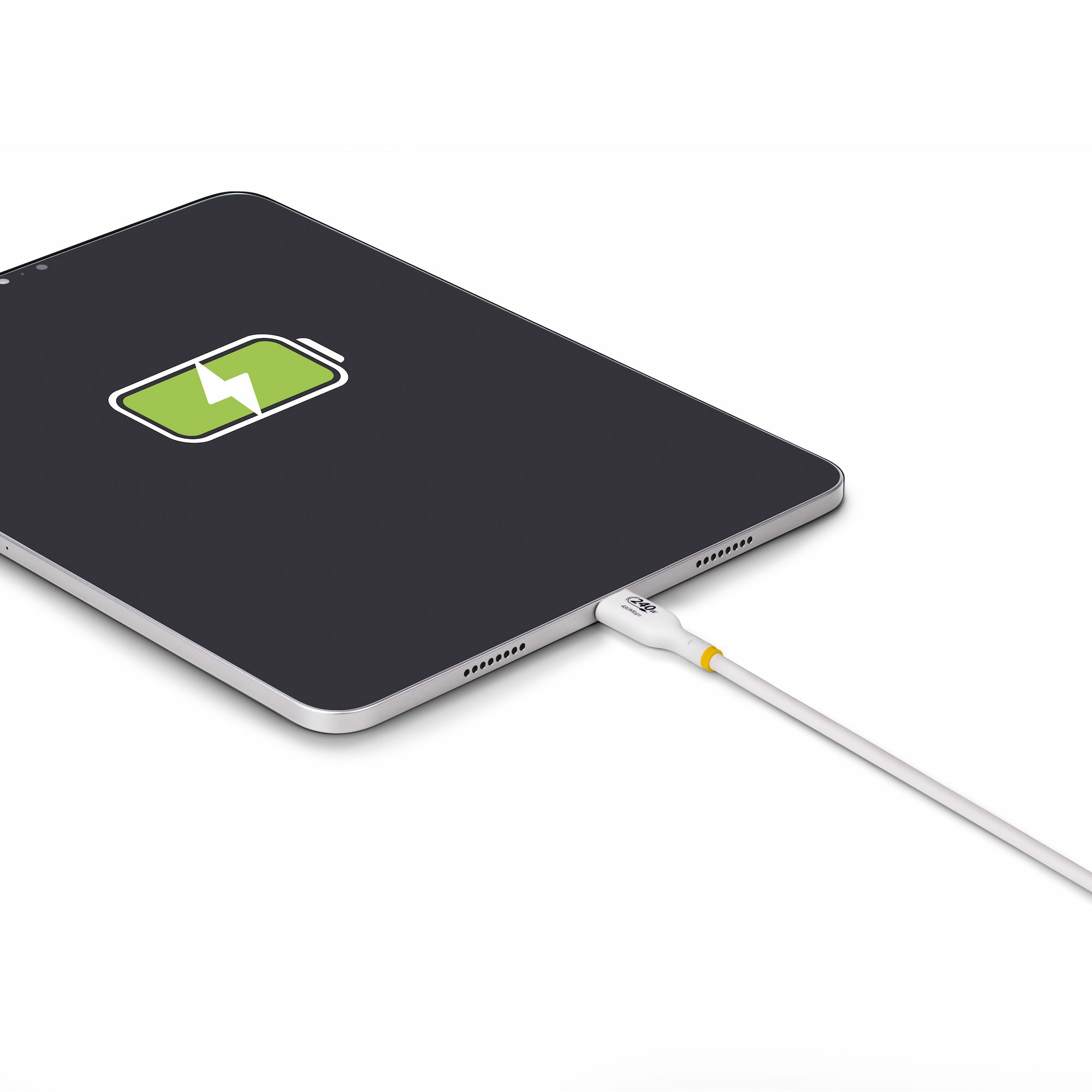 StarTech.com Câble de Charge USB-C de 1m, Charge et Synchronisation, 240W (5A) PD EPR, Câble de Charge USB 2.0 pour Ordinateur Portable, Certifié USB-IF , Gaine TPE - Cordon de Charge USB C Blanc