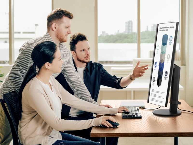 Viewsonic VG Series VG2409U-2 écran plat de PC 60,5 cm (23.8") 1920 x 1080 pixels Full HD LED Noir