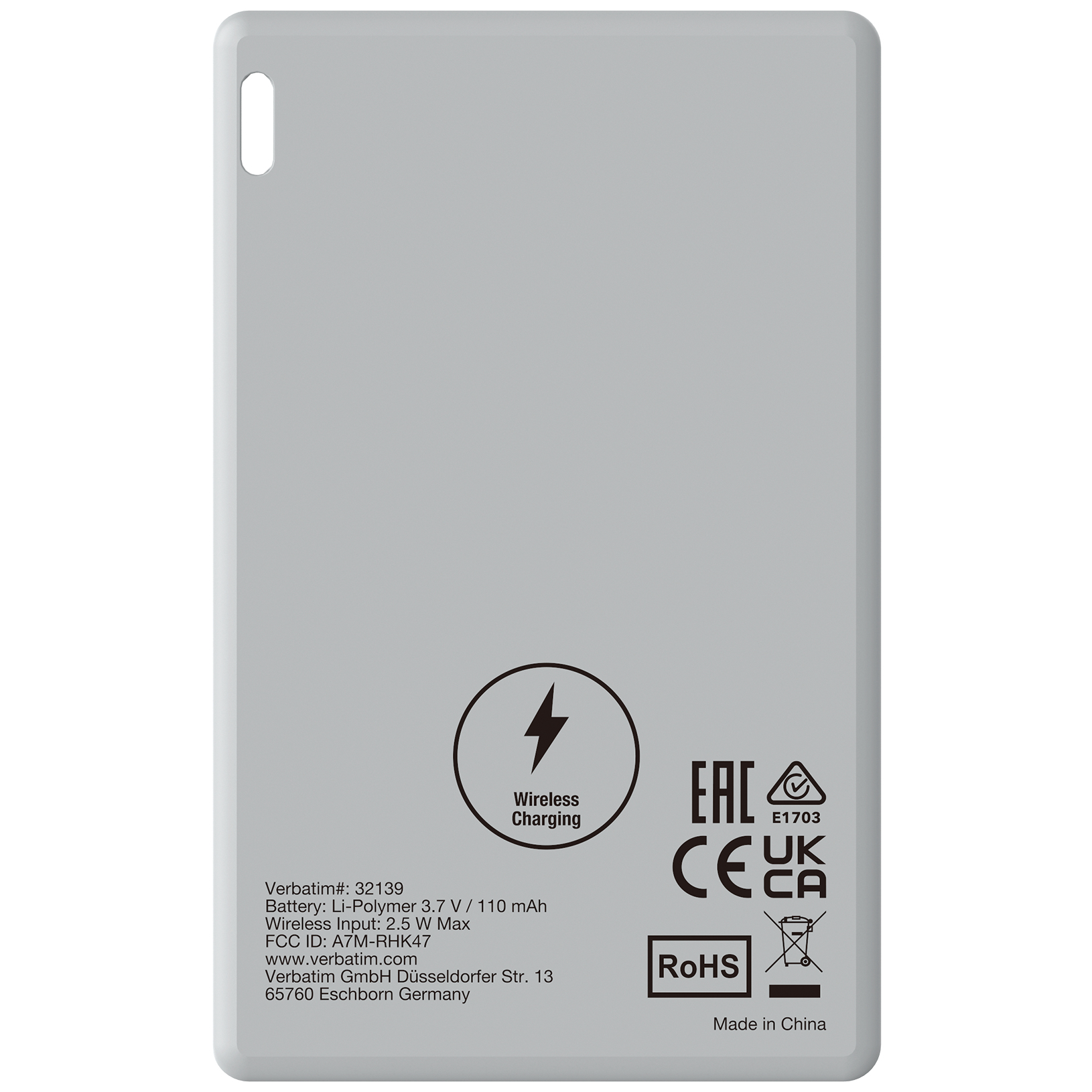 Verbatim My Finder Personnel Recherche Noir, Argent, Blanc