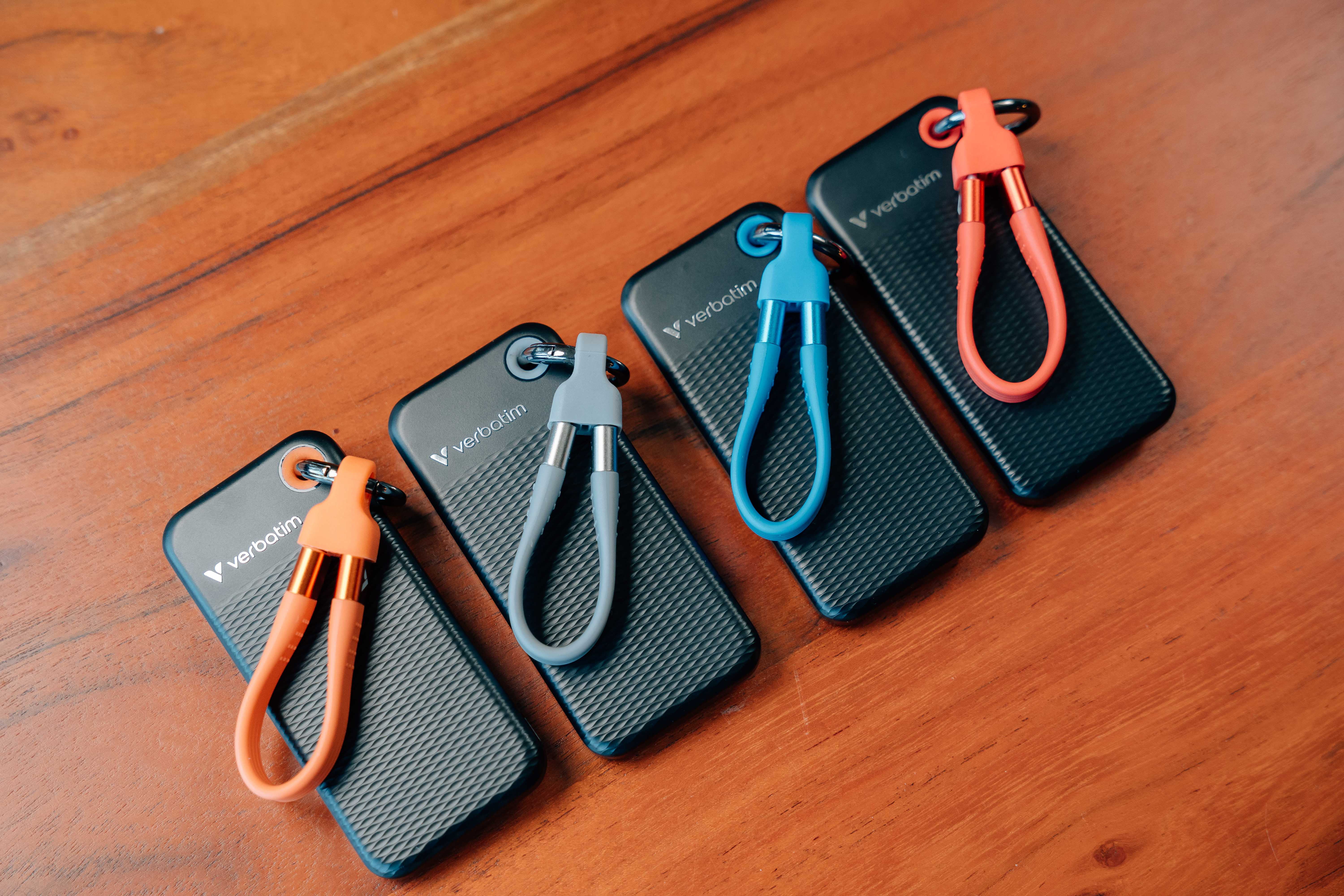 Verbatim Pocket SSD 1 To USB Type-C 3.2 Gen 2 (3.1 Gen 2) Noir, Orange