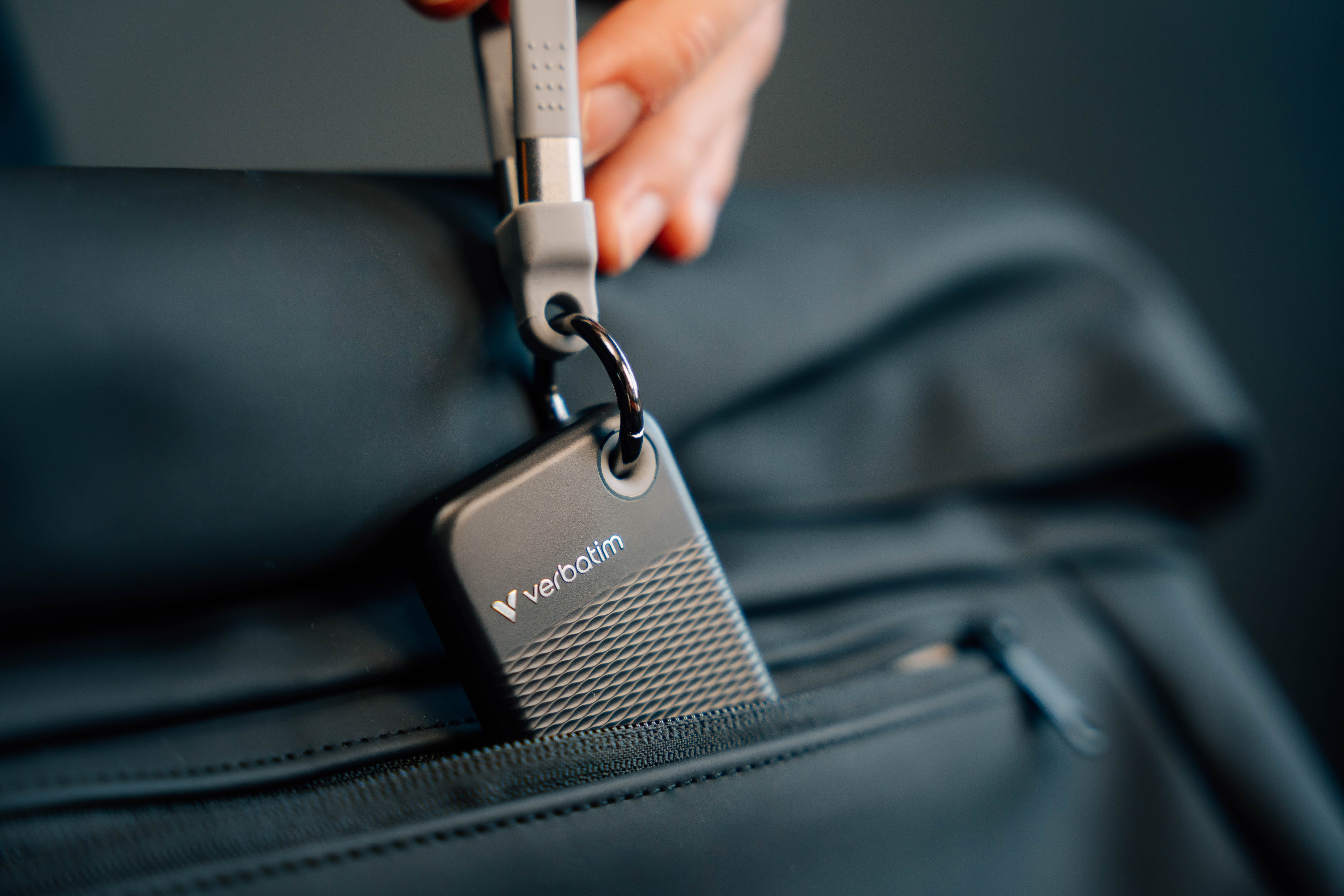 Verbatim Pocket SSD 1 To USB Type-C 3.2 Gen 2 (3.1 Gen 2) Noir, Gris