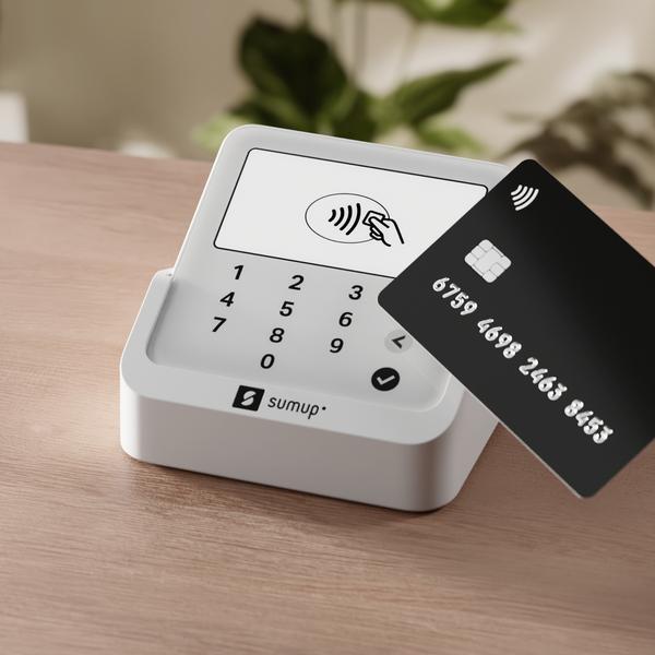 SumUp Solo Lite lecteur de cartes à puce Batterie Blanc