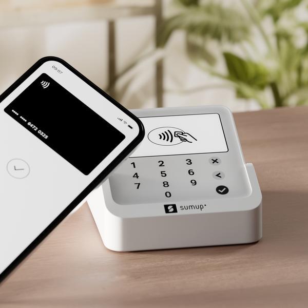 SumUp Solo Lite lecteur de cartes à puce Batterie Blanc