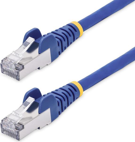 StarTech.com Câble Ethernet CAT8 Bleu de 3m, RJ45 Snagless, 25G/40G, 2000MHz, 100W PoE++, S/FTP, Fil de Cuivre Pur 26AWG, LSZH, Cordon de Raccordement Réseau Blindé avec Serre-Câble, Testé par Fluke Channel