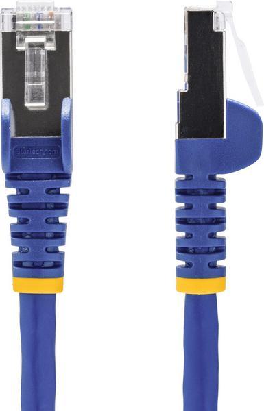 StarTech.com Câble Ethernet CAT8 Bleu de 3m, RJ45 Snagless, 25G/40G, 2000MHz, 100W PoE++, S/FTP, Fil de Cuivre Pur 26AWG, LSZH, Cordon de Raccordement Réseau Blindé avec Serre-Câble, Testé par Fluke Channel