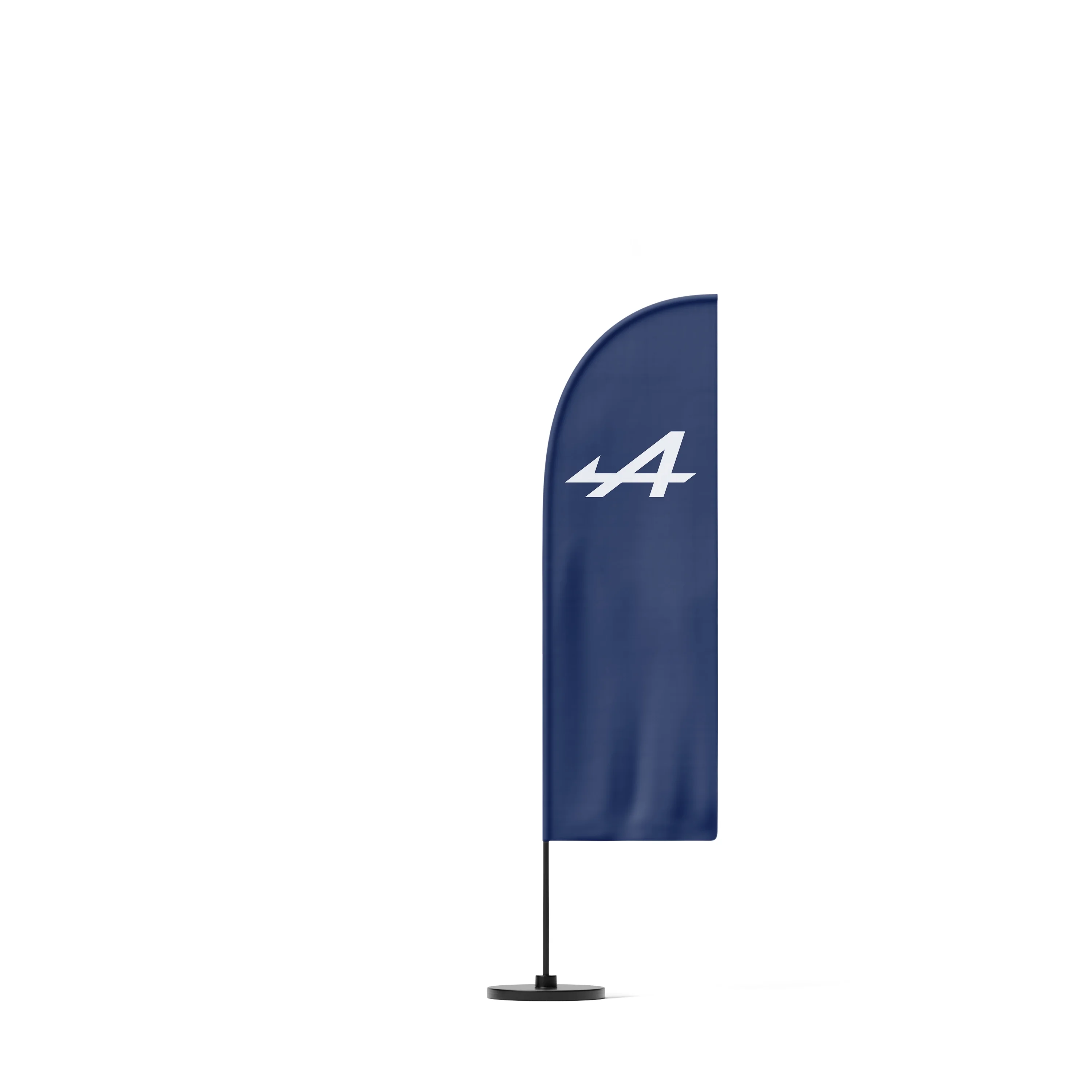 BEACHFLAG VOILE 160 X 50 CM / ALPINE LOT DE 2