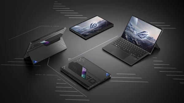 ASUS ROG Flow Z13 GZ302EA-RU004W AMD Ryzen Al Max+ 395 Hybride (2-en-1) 34 cm (13.4") Écran tactile WQXGA 32 Go LPDDR5x-SDRAM 1 To SSD Wi-Fi 7 (802.11be) Windows 11 Home Noir