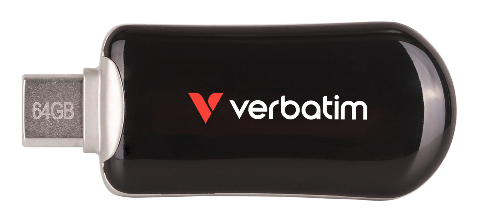 Verbatim 30224 lecteur USB flash 64 Go USB Type-C 3.2 Gen 1 (3.1 Gen 1) Noir