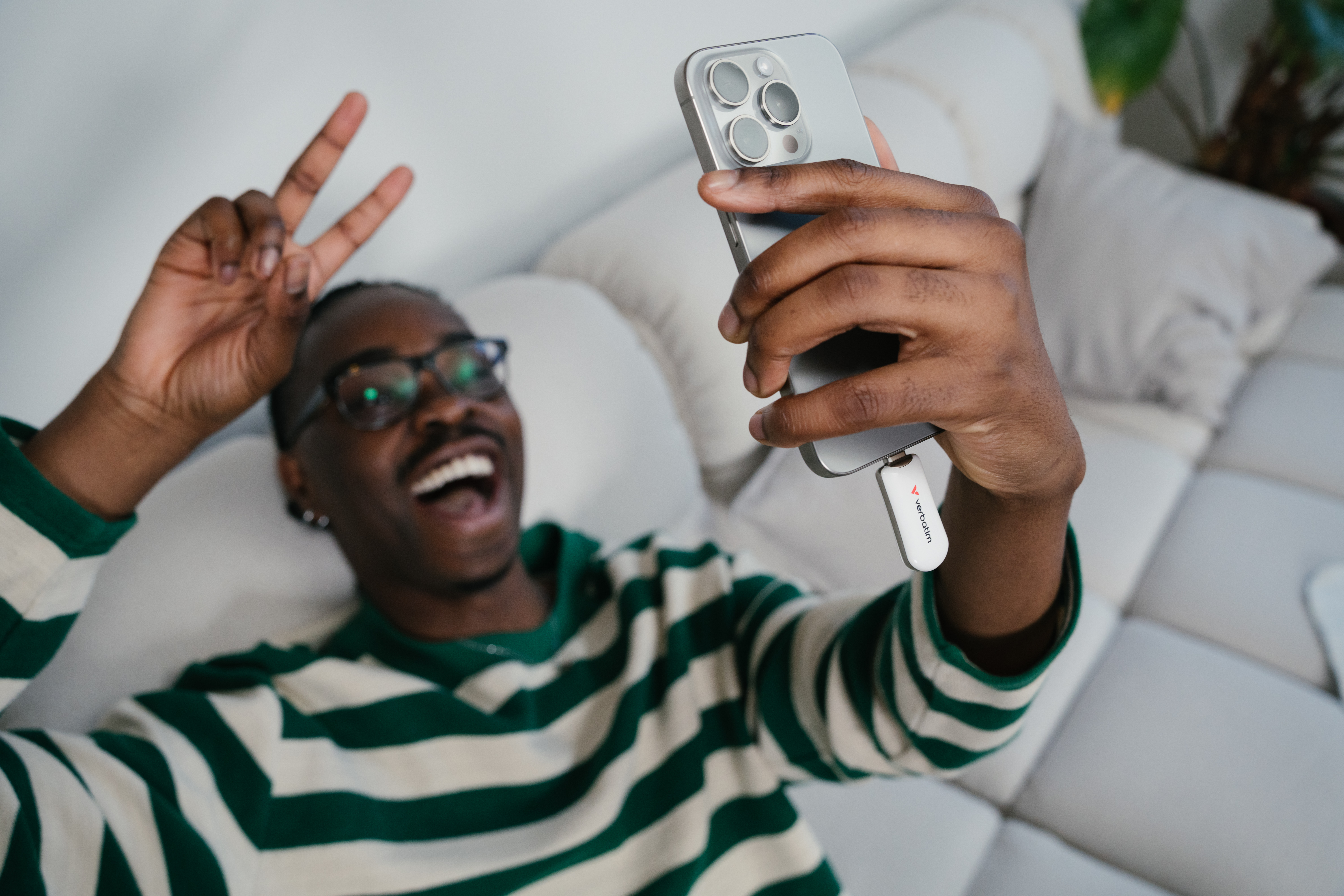 Verbatim 30228 lecteur USB flash 64 Go USB Type-C 3.2 Gen 1 (3.1 Gen 1) Blanc